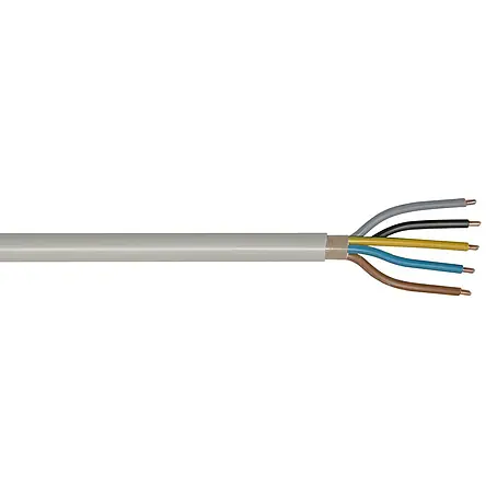 Mantelleitung Meterware NYM-J 5x10 mm²