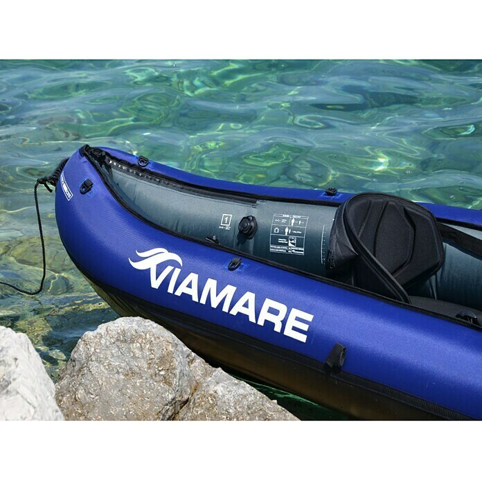 Viamare Kajak 330330 x 94 cm, Geeignet für: 2 Personen, Nutzlast: 200 kg Front View