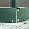Vitavia Gewächshaus (1,31 x 1,95 x 1,97 m, Farbe: Smaragd, Polycarbonat, 6 mm)
