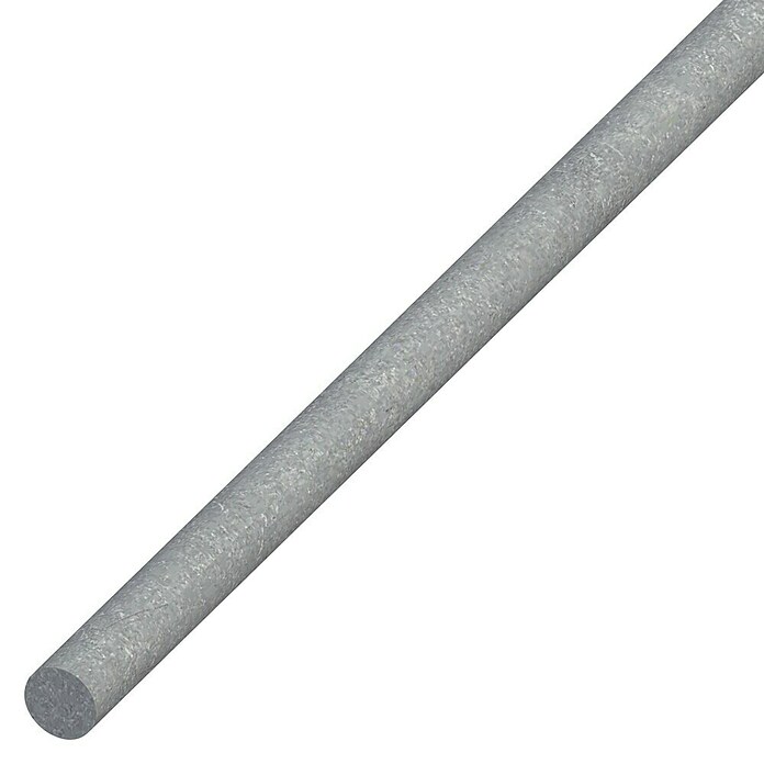 Kantoflex Ronde stang (6 x 1.000 mm, Staal, Staalgrijs)