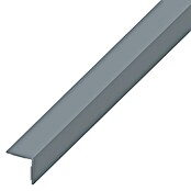 Winkelprofil (1.000 x 20 x 20 mm, Stärke: 1 mm, PVC, Grau)