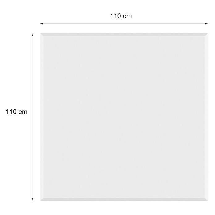 Valo Glasbodenplatte (110 x 110 cm, Quadratisch) | BAUHAUS