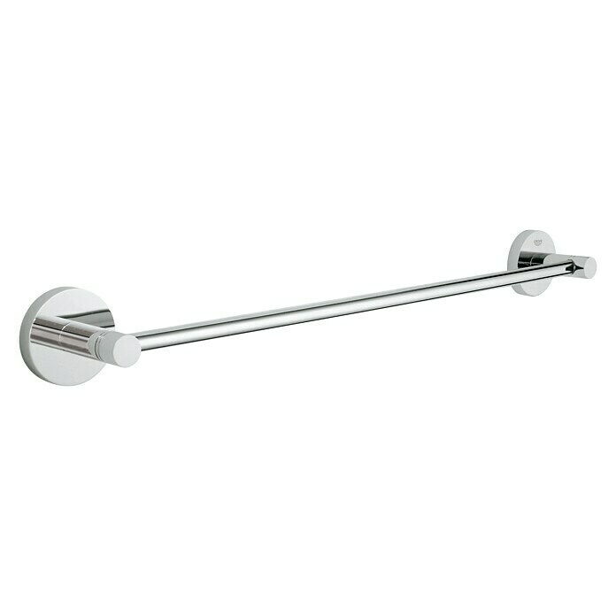 Grohe Essentials BadetuchhalterBreite: 50,4 cm, Chrom, Glänzend Front View