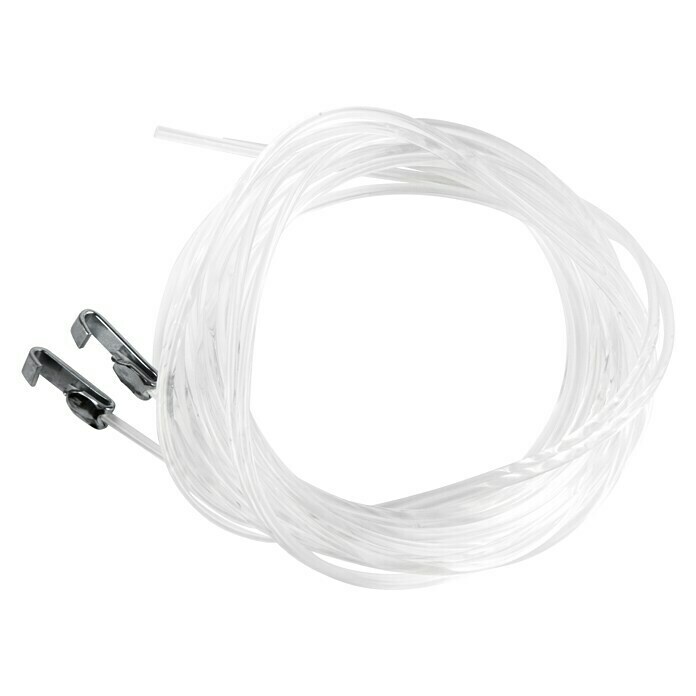 Nielsen Cable de perlón (L x An: 200 cm x 2 mm, Específico para: Riel de galería de Nielse económico/profesional, Carga soportada: 7 kg)