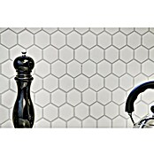 Mozaik pločica Hexagon Uni HX 080  (32,5 x 28,1 cm, Bijela, Sjaj) | BAUHAUS