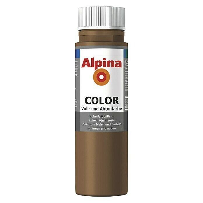 Alpina Vollton- & Abtönfarbe Color (Candy Brown, 750 ml)