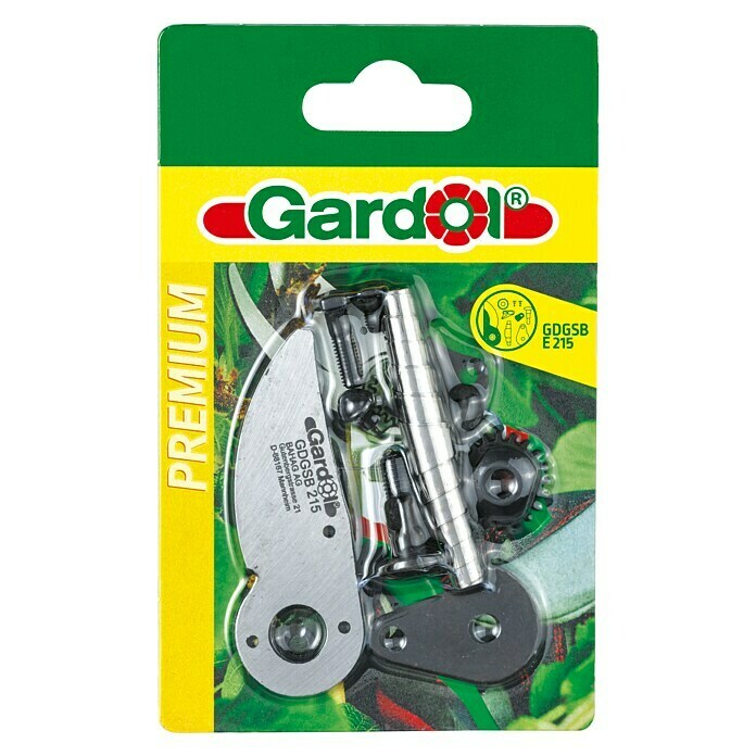 Gardol Kit de piezas de repuesto (Apto para: Tijeras de jardín Gardol Premium GDGSB 215)