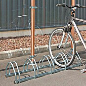 Mottez Fahrradständer (133 x 33 x 26 cm, Passend für: 5 Fahrräder, 5 Bügel)