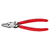Knipex Krimptang voor adereindhulzen (180 mm, Materiaal greep: Overtrokken met kunststof)