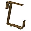 Windhager Blumenkastenhalter (2-fach verstellbar, Braun, 2 Stk.)