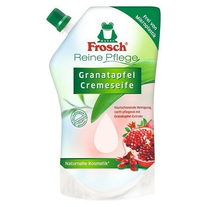 Frosch Cremeseife-Nachfüller (500 ml, Granatapfel)