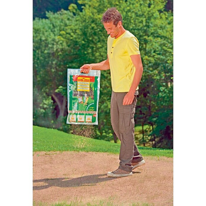 SPORT UND SPIELRASEN125m² 2,5kg        WOLF