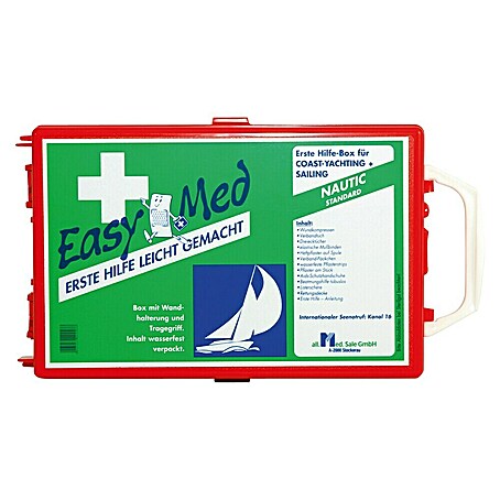 EasyMed Verbandkasten Bordapotheke Nautic Standard (Geeignet für: 5 Personen)