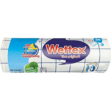 Wettex Schwammtuch Rolle (1 Stk., Weiß)
