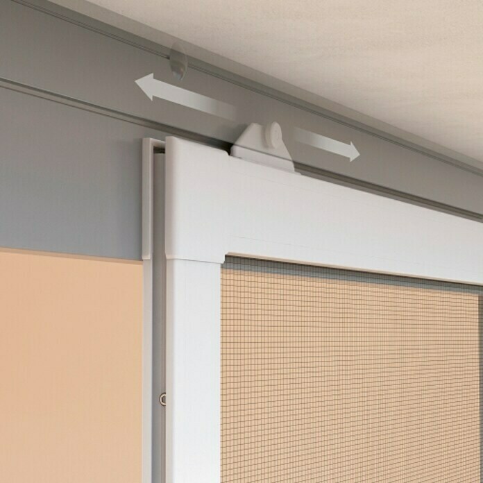 Windhager Insektenschutz-Schiebetür Expert (120 x 240 cm, Weiß