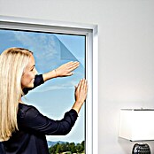 Windhager Insektenschutzgitter Elastic (130 x 150 cm, Anthrazit, Klettbefestigung, Fenster)