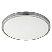 Eglo LED-Wand- & Deckenleuchte Competa 1 (24 W, Weiß/Silber, Ø x H: 43 x 5,5 cm)