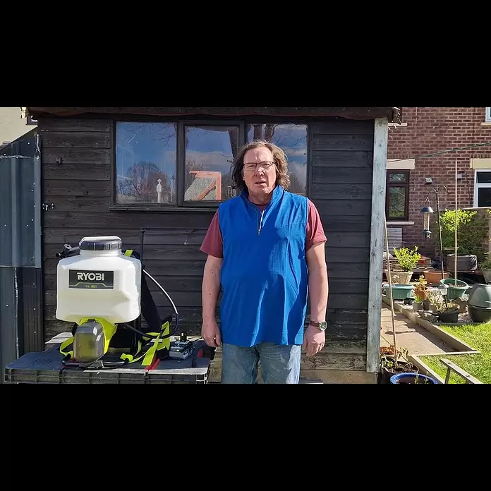 Ryobi ONE+ Akku-Drucksprühgerät 18V RY18BPSB-0 - 18 V, Li-Ionen, Ohne Akku, Betriebsdruck: 3 bar - 6 bar - 18V ONE+ Cordless Backpack Sprayer RY18BPSB-0