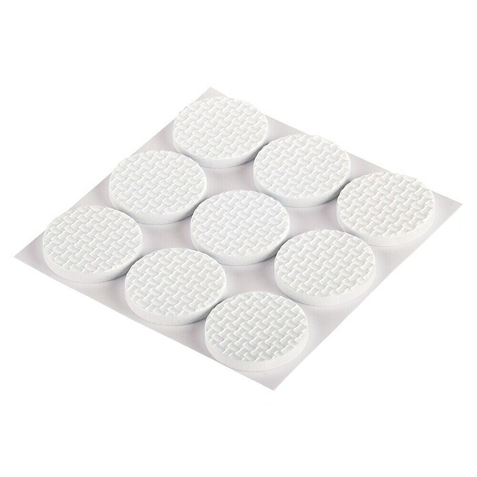 Fix-o-moll Taco de goma (Diámetro: 28 mm, Blanco, 9 ud.) | BAUHAUS
