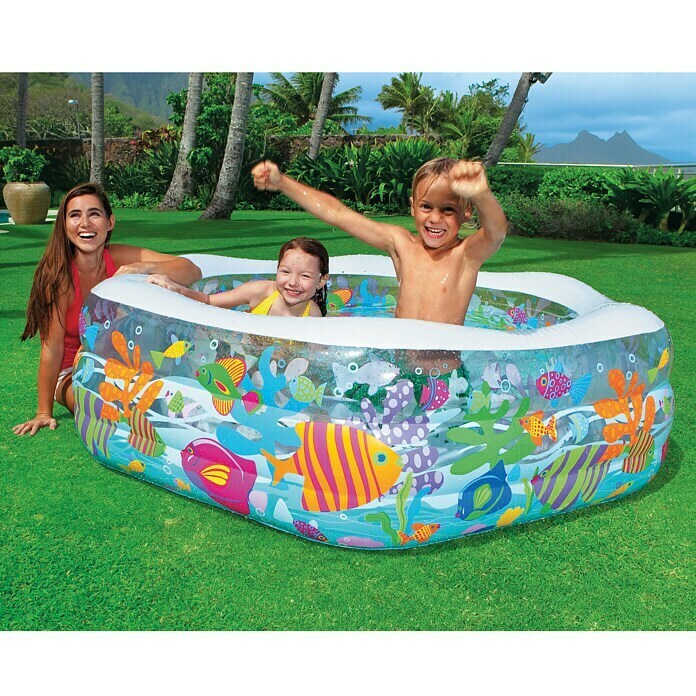 Intex Ozean Reef Piscina hinchable (191 x 178 x 61 cm)