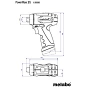 Metabo Akku-Bohrschrauber-Set PowerMaxx BS Basic (12 V, 2 Akkus, 2 Ah, 34 Nm, 41 -tlg.) | BAUHAUS