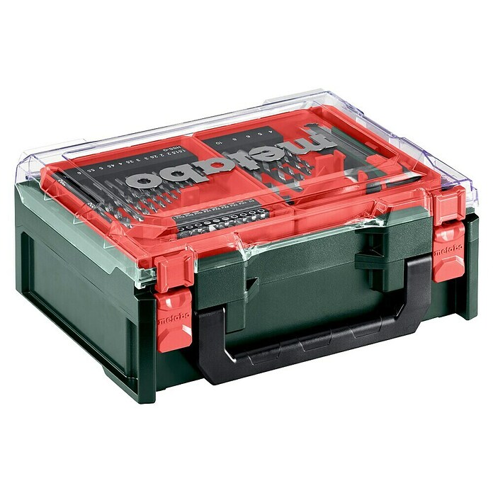 Metabo Akku-Bohrschrauber-Set PowerMaxx BS Basic (12 V, 2 Akkus, 2 Ah, 34 Nm, 41 -tlg.) | BAUHAUS