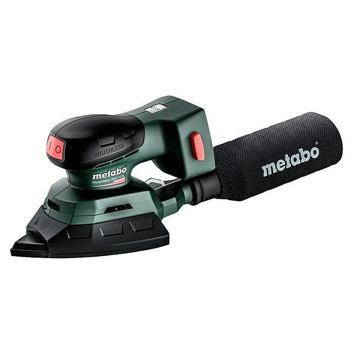 Metabo Akku-Multischleifer PowerMaxx SMA 12 BL (12 V, Ohne Akku, Schleifplatte: 100 x 150 mm) | BAUHAUS