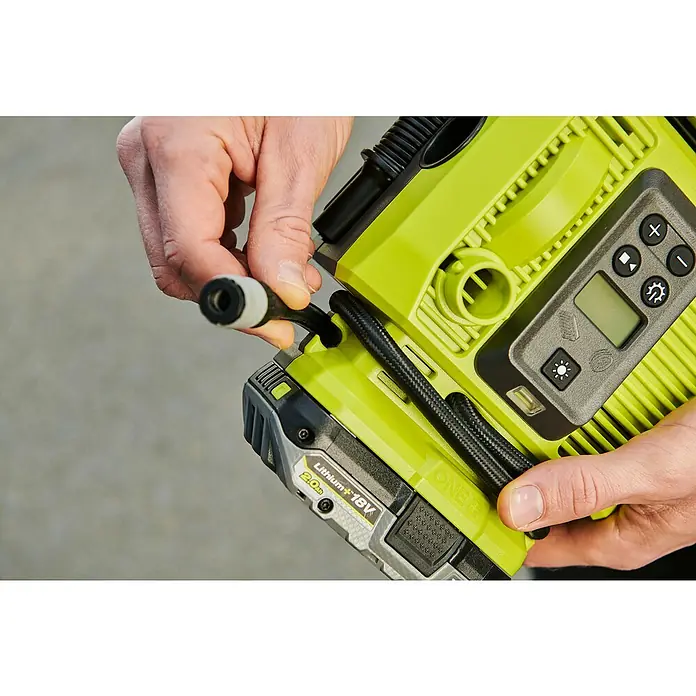 Ryobi Compresseur de batterie RVI18-0 18V ONE+ 210 l/min 0,034 bar (corps uniquement