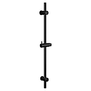 IO Barra de ducha (Altura: 80,5 cm, Distancia entre orificios: 74,5 cm, Negro)