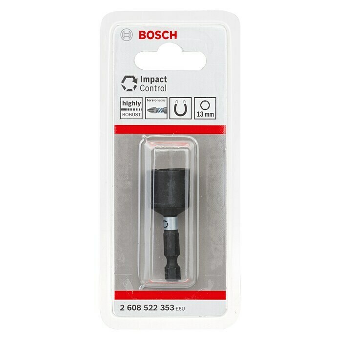 Bosch Dopsleutelinzetstuk (Sleutelbreedte: 13 mm, Grootte aandrijving: ¼″ buitenzeskant)