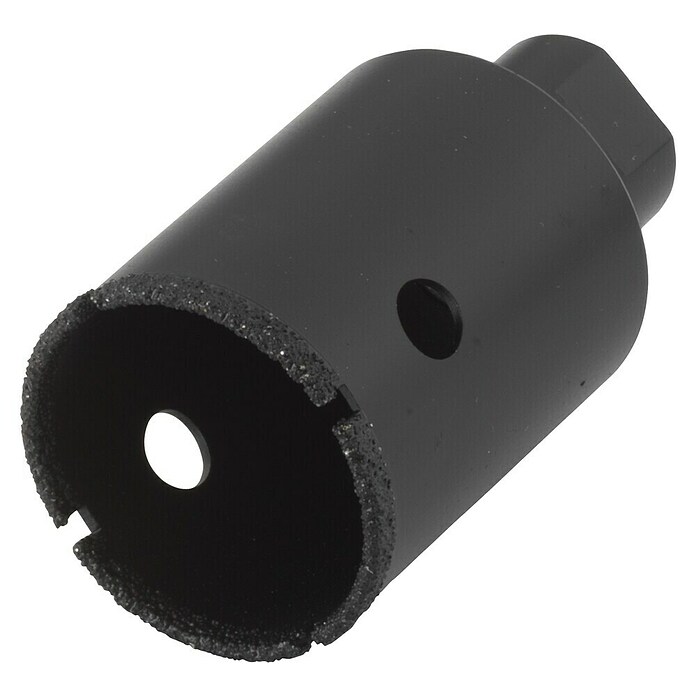 Wolfcraft Sierra de corona diamantada Amoladora Ceramic (Diámetro taladro: 40 mm, Profundidad de corte: 45 mm, Rosca M14)