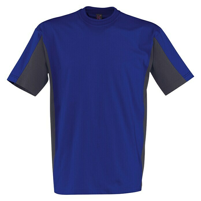 Kübler T-Shirt (L, Blau/Anthrazit)