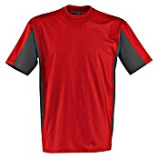 Kübler T-Shirt (XXXXL, Rot/Anthrazit)
