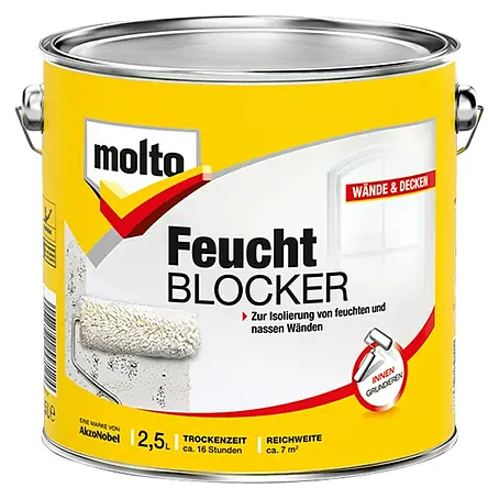Molto  Isolierfarbe Feuchtblocker