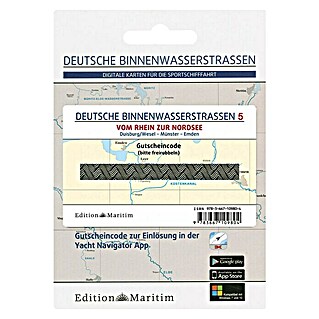 Digitale Sportbootkarte: Band 5 - Vom Rhein zur Nordsee - Duisburg/Wesel - Münster - Emden