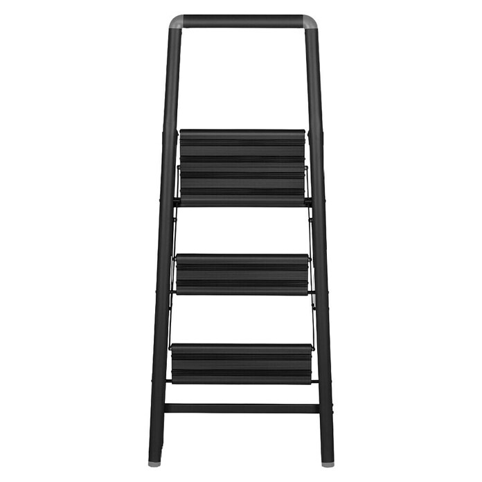 Wenko Zložljiva lestev Compact  (Število prečk: 3 kos, Delovna višina: 245 cm, Nosilnost: 150 kg, Aluminij) | 1280 - Haushaltsleitern Metall | AAGA - Haushaltsleitern | AAG - Leitern und Gerüste | AA - Eisenwaren | A - Eisenwaren | BAUHAUS