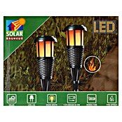 BAUHAUS Solarleuchten-Set (Solarzelle, LED, Leuchtdauer: 6 h - 8 h, 2 Stk., Lichtfarbe: Warmweiß) | BAUHAUS
