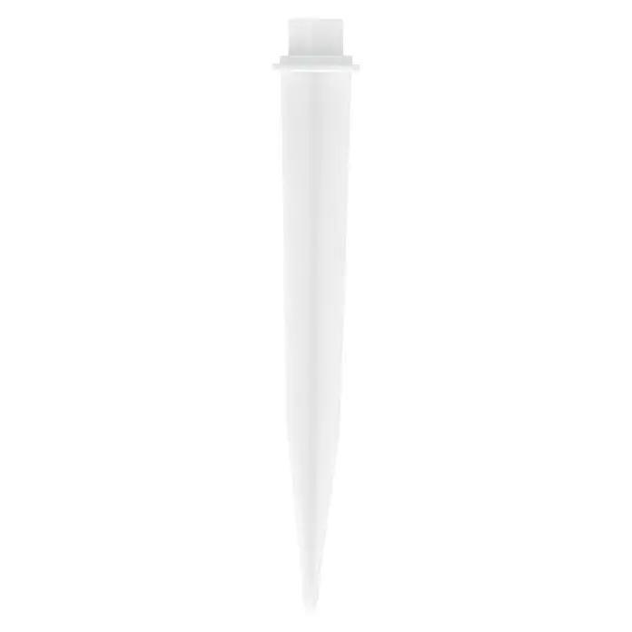 LED-Solarstein - Weiß, L x B x H: 30 x 40 x 16 cm - Weißer, zylindrischer Spender mit einem breiten Sockel für Flüssigkeiten. Ideal für Labore oder Reinräume.