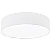 Eglo Deckenleuchte rund Revilla 1 (1-flammig, 40 W, E27, Weiß, Durchmesser Leuchte: 38 cm)