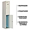 Simonrack Simonlocker Taquilla Tandem Adicional Desmontada (50 x 40 x 180 cm, Número de puertas: 2)