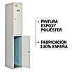 Simonrack Simonlocker Taquilla Tandem Adicional Desmontada (50 x 40 x 180 cm, Número de puertas: 2)