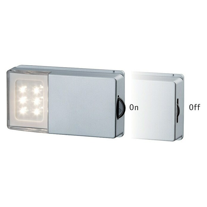 Paulmann LED-Schrankleuchte SnapLED (9,5 cm, Automatisches Ein-/Ausschalten)