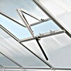 Vitavia Gewächshaus Venus 6200 Plus (3,21 x 1,95 x 1,97 m, Farbe: Smaragd, Einscheibensicherheitsglas (ESG), 3 mm)