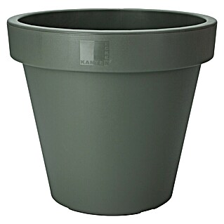 Bloempot 50 cm (Buitenmaat (Ø x h): 50 x 43 cm, Groen, Kunststof)
