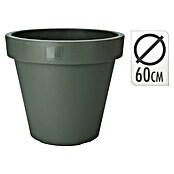 Bloempot 60 cm (Buitenmaat (Ø x h): 60 x 52 cm, Groen, Kunststof) | BAUHAUS