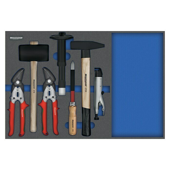 Matador Tool System Werkzeugsatz-Einlage Karosserie-Werkzeuge (7