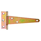 Stabilit Bisagra francesa (L x An x Al: 33,5 x 147,5 x 70 mm, Espesor: 1,5 mm, Galvanizado en amarillo)