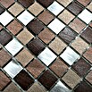 Mosaikfliese Mix XAM A971 (31,7 x 31,7 cm, Kupfer, Matt)