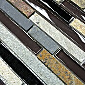Mosaikfliese Crystal Mix  XCM MV788 (29,8 x 33,8 cm, Braun, Glänzend)
