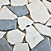 Mosaikfliese Mix CIOT 30/110 (30,5 x 30,5 cm, Weiß/Schwarz, Matt)